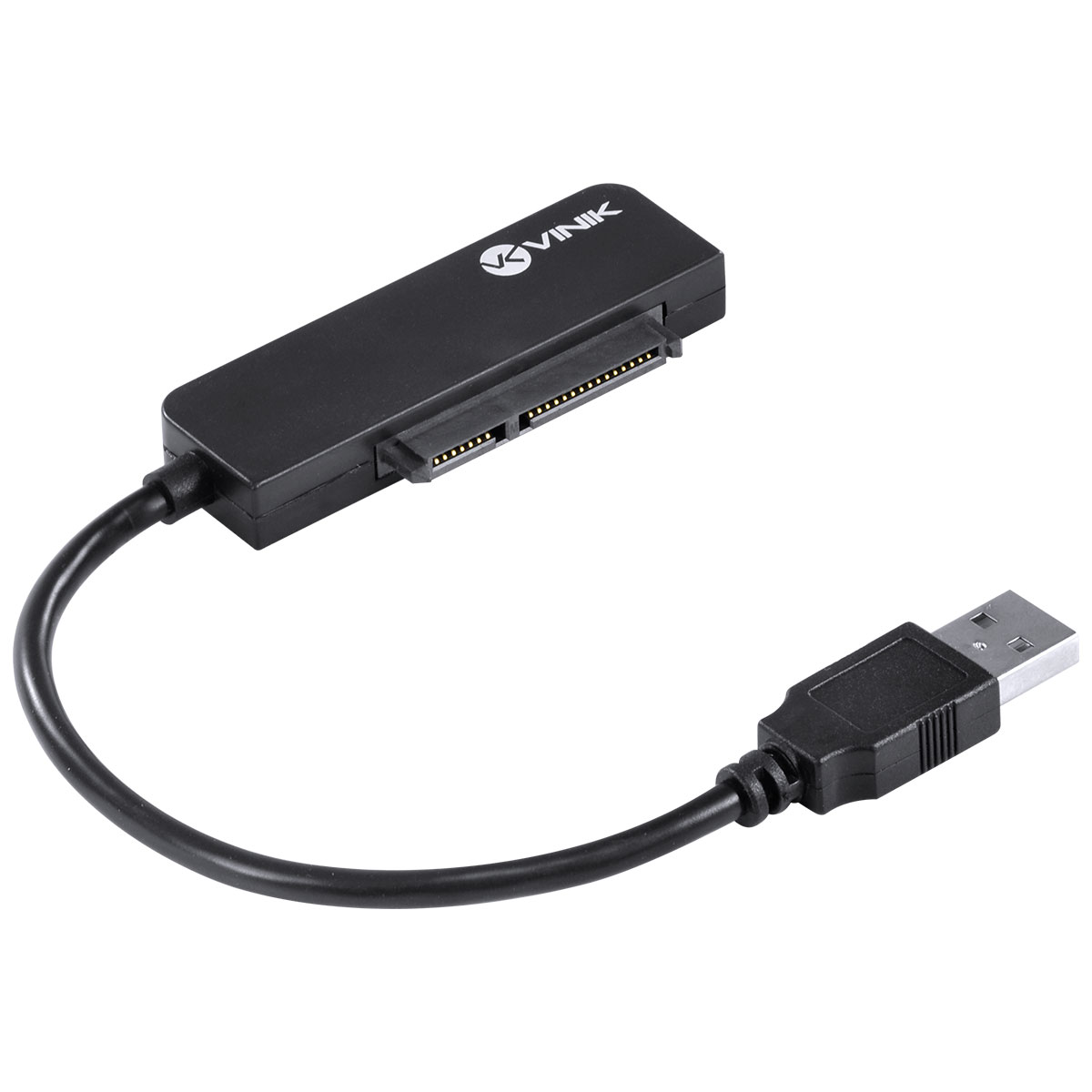 CABO ADAPTADOR SATA para USB - Cor: Preto
